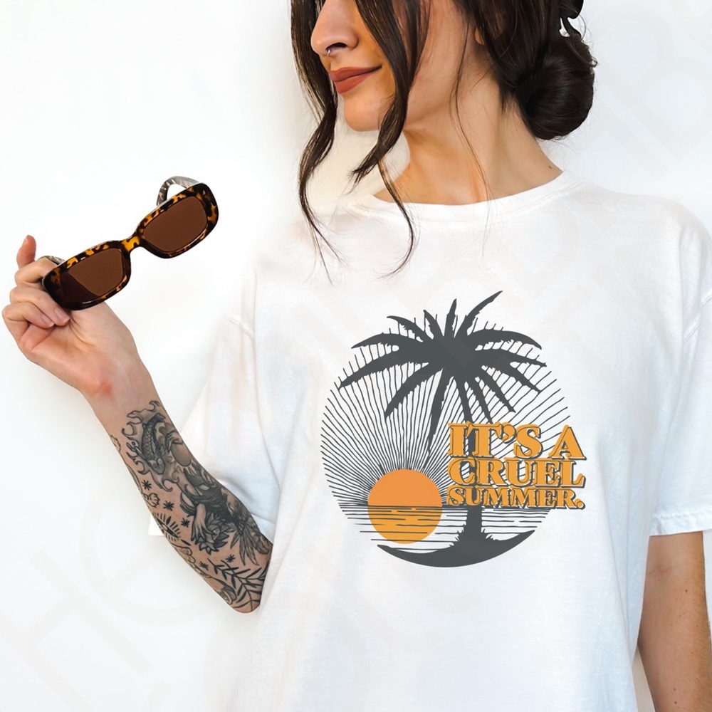 ⬇️ PRICE CUT ⬇️ Comfort Colors Cruel Summer Graphic Tee